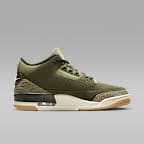 Air Jordan 3 Retro 'Medium Olive' Men's Shoes