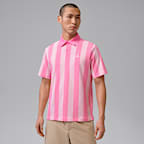 조던 스포츠 남성 드라이 핏 프린트 골프 폴로