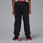 Pants de tejido Fleece Sketch para niños talla pequeña Jordan