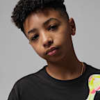 Jordan Super Splash Big Kids' Paint Spill Jumpman T-Shirt