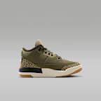 ジョーダン 3 レトロ "Medium Olive" リトルキッズシューズ