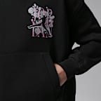 Jordan Big Kids' Jumpman Floral Stack Hoodie