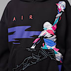 Jordan Brooklyn Men's Oversized Graphic Fleece Pullover Hoodie