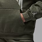 Conjunto de dos piezas de sudadera con gorro sin cierre de tejido Fleece para preescolar Jordan MVP