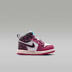Skor Jordan 1 Mid SE för baby/små barn
