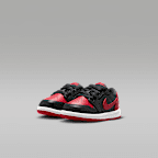 Jordan 1 Retro Low OG "Banned" Baby/Toddler Shoes