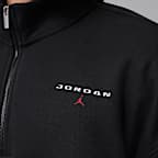 Sudadera con cierre de 1/4 para hombre Jordan Flight Fleece