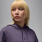 Fleecehuvtröja Jordan Sport Crossover Dri-FIT för kvinnor