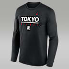 東京 読売ジャイアンツ x ジョーダン エクスクルーシブ コレクション メンズ ロングスリーブ Tシャツ