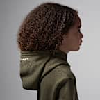 Sudadera con gorro sin cierre de tejido Fleece para niños talla grande Jordan Flight MVP