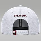 Oklahoma On-Field Rise Gameday Men's Jordan Brand Dri-FIT College Trucker Adjustable Hat