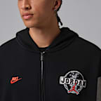 Jordan Brooklyn Men's Oversized Full-Zip Hoodie