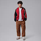 조던 주니어 컬러 블록 윈드 재킷