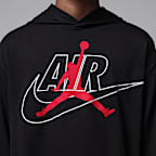 ジョーダン ジュニア Jumpman Air フーデッド ロングスリーブ Tシャツ