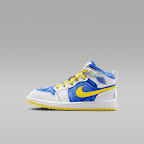 Jordan 1 Mid Sneaker School Little Kids' Shoes