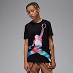 Jordan Big Kids' Poolside Jumpman T-Shirt - Black