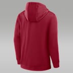 Oklahoma Coaches Premium Men's Jordan Brand Dri-FIT College 1/4-Zip Hoodie