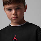 Crew de French Terry Brooklyn para niños talla pequeña Jordan