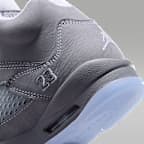 Tenis para niños grandes Air Jordan 5 Retro "Wolf Grey"