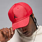 Jordan Rise strukturierte Cap mit Jumpman aus Metall