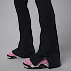 เลกกิ้งเอวปานกลางขาบานผู้หญิง Jordan Brooklyn Essentials