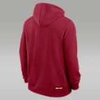 Oklahoma Sideline Men's Jordan Brand Dri-FIT College Pullover Hoodie