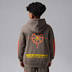 Jordan Big Kids' Hike Mike French Terry Pullover Hoodie