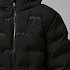 Jordan Big Kids' Heat Debossed Midweight Puffer Jacket