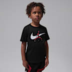 Playera Jumpman Swoosh Intersection para niños talla pequeña Jordan