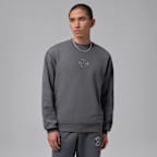 Paris Saint-Germain Hoop Fleece Men's Crewneck Sweatshirt