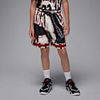 Jordan Sport Big Kids' Dri-FIT Printed Woven Diamond Shorts