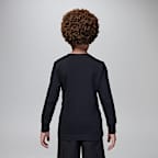 ジョーダン プラクティス フライト ロングスリーブ Tシャツ リトルキッズ Tシャツ