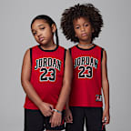 조던 23 저지 리틀키즈 투피스 저지 세트