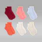 Jordan Everyday Essentials Big Kids' Ankle Socks (6 Pairs)