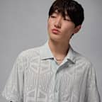 ジョーダン フライト メンズ ショートスリーブ ニット トップ