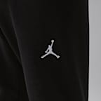 Jordan Conjunto de camiseta de manga larga y pantalón de tejido Fleece Jumpman - Infantil