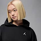 Sudadera con gorro sin cierre para mujer Jordan Brooklyn Fleece