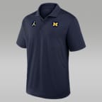 Michigan Primetime Victory Plus Men's Jordan Brand Dri-FIT College Polo