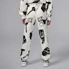 Pants estampados para niños talla grande Jordan Brooklyn Fleece