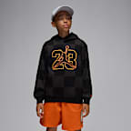 Sudadera con gorro sin cierre Deep Dish para niños talla grande Jordan