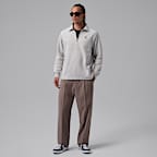 Jordan Men's 1/2-Zip Collared Long-Sleeve Golf Top