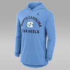 North Carolina Primetime Arch Men's Jordan Dri-FIT College Long-Sleeve Hooded T-Shirt