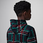 Sudadera con gorro sin cierre de tejido Fleece para días festivos para niños talla grande Jordan Brooklyn Essentials