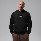 Sudadera con gorro sin cierre de tejido Fleece para hombre Jordan Brooklyn Día de Muertos