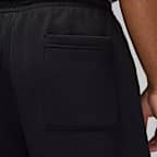 Jordan Brooklyn Fleece oversized broek met open zoom voor heren