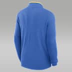 UCLA Victory Men's Jordan Brand Dri-FIT College 1/2-Zip Long-Sleeve Top