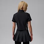 Playera con cierre completo para mujer Jordan Brooklyn