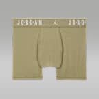 Jordan Big Kids' Flight Cotton Essentials Boxer Briefs (3-Pack)