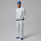 Sudadera de cuello redondo de tejido Fleece oversized para hombre Jordan Brooklyn