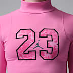 Jordan Big Kids' Fierce and Fearless Long-Sleeve Knit Top